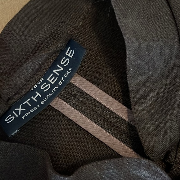 SIXTH SENSE 100% Linen Shirt / Jacket / Shacket - Large / XL - Picture 7 of 11